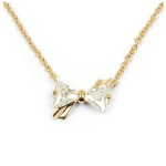 Les Tr&eacute;sors De Lily [L4352] - kullatud kaelakee  Scarlett  valge kuld - 12x7 mm kuld