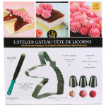 Les Tr&eacute;sors De Lily [Q9331] - roostevabast terasest vorm ja tarvikud  Licorne My Unicorn  - 27x23x6 cm h&otilde;be