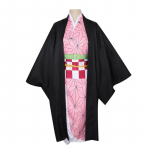Demon Slayer Kimetsu No Yaiba Kamado Nezuko kimono Cosplay kost&uuml;&uuml;m XL
