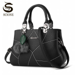 SCIONE naiste &otilde;lakotid 2018 Uued kotid Sweet Fashion Printing Diagonal Crossbody kotid 31cm*13cm*15cm must