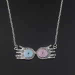 Harried Glasses kaelakee ripatsid Potters Owl kampsun kett naistele t&uuml;drukutele kingitus auto ripats