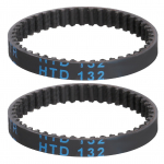 2tk 132mm k&auml;igukasti ajamirihmade vahetus autole VS4-10 Axial SCX10 SCX10 II SCX10 III RC must