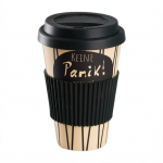 470 ml kohvikruusi kleebis disain isolatsiooniga bambusest kiust lagunev veetass reisimiseks