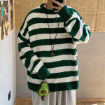 Uued s&uuml;gistalvised vabaaja kampsunid, sviitrid, triibulised džemprid, soojad kampsunid XL roheline/valge