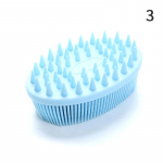 Silikoonist kehahari Baby Shower k&auml;sn kuiv massaaživanni r&auml;tik kehale head brush