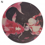 Platvorm &uuml;mmargune lootosemustriga PVC dekoratiivne mitmek&uuml;lgne lauamatt