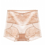 Flarixa Prantsuse pitsist aluspesu naiste k&otilde;rge v&ouml;&ouml;kohaga Unides pitsist žakaarv&auml;rvi &uuml;li&otilde;hukesest puuvillasest jalgevahest j&auml;ljeta t&uuml;drukute alusp&uuml;ksid L beež