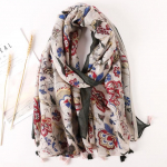 Br&auml;ndi Disainer Naiste Sall Soe Printnd Ranna Sarong Sallid Luksuslik Puuvillane Lina Bandana Muslim Hijab Naiste Tutt Sallid Pareo