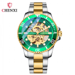 Uus TOP-br&auml;ndi luksuslik kastiga automaatmoodne veekindlad meeste mehaanilised k&auml;ekellad