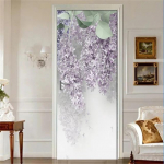 P&otilde;hjamaade stiilis taimne seinakaunistus Seinakleebis DIY lilled Troopilised palmilehed Seinakleebised Moodsa kunsti vin&uuml;&uuml;lkleebised seinamaalingud 77x200cm