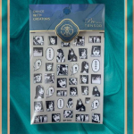 K&uuml;&uuml;nte kunsti kleebis lihtne peale kanda. Dekoratiivne eemaldatav hea moodne manik&uuml;&uuml;ri disain salongi jaoks