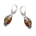 Les Tr&eacute;sors De Lily [R3828] &ndash; Silver Sleepers Inspiration merevaigu konjak (roodiumiga kaetud) - 25x11 mm pruun