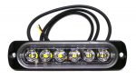 Lampa światło wsteczne 6 LED 12V-24V, biała