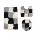 3 TK Vannitoa matt tualettruumi jaoks Euroopa v&otilde;reprintimine du&scaron;iruumi vaipkatte matt libisemisvastane majapidamise kaane kate P&otilde;randavaipade komplektid 3PCS