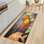 Moodne k&ouml;&ouml;givaip, libisemiskindel p&otilde;rand, koridor, veranda vaip, sissep&auml;&auml;s uksematt Elutoa peatsis uksematt K&ouml;&ouml;gi sisustusega p&otilde;randamatt 80x120cm