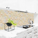 &Otilde;likindel k&ouml;&ouml;gipliidi kleebis Isekleepuvad tapeedid Veekindlad k&otilde;rge temperatuurikindlad k&ouml;&ouml;gikaunistused Kontaktpaber 60cm x 500cm