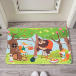 Deurmatten Entree Deur Blad Bloem Patroon Woonkamer Home Decor Gebied Tapijt Slaapkamer Badkamer Matten 40x60cm