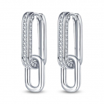 Kevad 925 Sterling H&otilde;bedased Lilled Putukad Naiste k&otilde;rvar&otilde;ngad Geomeetrilised ringikujulised Kuldk&otilde;rvar&otilde;ngad H&otilde;bedased 925