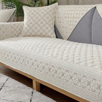 Puuvillane lihtne kaasaegne diivanipadi Four Seasons universaalne libisemisvastane puuvillane tikitud diivanipadi 45*45