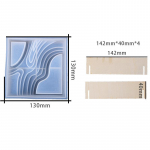 Silikoonvormi terrassi mudel Epoksiidvormi Potitaimede kaunistus Vaiguvorm K&auml;sitsi isetegemise vorm 01