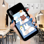 Armas kass-koera karu platypus Case T&uuml;drukutele Armas loomamustriga &uuml;mbris Samsung A01