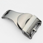 316L roostevabast terasest 18mm h&otilde;bedane klamber Kvaliteetne kokkupandav k&auml;ekella pandla Tudori luku jaoks koos graveeringuga 18mm h&otilde;be