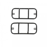 Auto tagumiste udutulede kate metallist udutulede kaitsekatte kaunistus Suzuki Jimny 2007-2017 tarvikutele, must Choice A