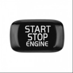 Auto mootori k&auml;ivitamise seiskamisnupp S&uuml;&uuml;tel&uuml;liti kate Vahetage tarvikud Sobib Volvo S60 V60 S60L V40 XC60 S80 S80 V50 V70 jaoks for V40 2013-2019 must