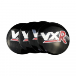 VXR Logo autorehvikeskuse kleebise rummukorkide m&auml;rgi lisaseadme jaoks punane