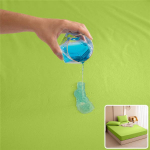 Elastse ribaga varustatud voodilina veekindel voodimadrats kaitsepadjaga voodi kahekohaline voodikate mitmes suuruses voodilina 120x200cm only a sheet