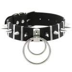 Goth Punk Spike Rivet Choker kaelarihm naistele Steampunk Pentagram kaelakee Emo kaelarihm Cosplay Chocker gooti aksessuaarid