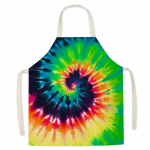 V&auml;rviline geomeetrilise mustriga puuvillane ja linane meeste naiste k&ouml;&ouml;gip&otilde;ll veekindel k&ouml;&ouml;gip&otilde;ll koju 47x38cm