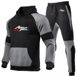 Aafrika Twin Crf 1000 L Crf1000 2023 Meeste uued komplektid Kevad-s&uuml;gis Pullover Hoodie Spordir&otilde;ivad P&uuml;ksid Vabaaja tr&uuml;kised Riided &Uuml;likonnad XL