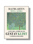 Gustav Klimti kunstikollektsioon Lilleaed Park Plakatitr&uuml;kk L&otilde;uendimaal Klassikaline seinakunst elutoa kodu kaunistamiseks 21x30cm No Frame