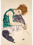 Egon Schiele Abstraktne keha v&auml;rvi piiritlemine sket&scaron; l&otilde;uend Kunsttr&uuml;kk Maal Plakat Seinapilt elutoa sisekujunduseks 50x70cm No Frame
