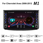 2Din Androidi autostereo raadio Chevrolet Aveo 2006-2012 jaoks koos nupunupuga Multimeedia videopleier, GPS-navigeerimine 1+16 GB 1+16GB