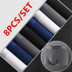 4/8tk komplekt Meeste aluspesu Bokserid Puuvillased Meeste Alusp&uuml;ksid Bokserid Hingavad meeste Bokserid Tugevad alusp&uuml;ksid Mugavad l&uuml;hikesed p&uuml;ksid Calzoncillo Hombre XL