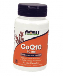 Koens&uuml;&uuml;m, CoQ10 60, Now Foods 180 k&ouml;&ouml;giviljakapslit (70128025) 60vcaps