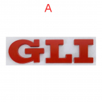 3D metallist t&auml;htedega GLI logo Pagasiruumi tagumise embleemi m&auml;rgi kleebis V/olkswagenile V/W kleebis J/etta MK2 MK4 MK5 MK6 MK7 autotarvikud A