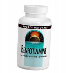 Benfotiamiin tabletid, Benfotiamine, Source Naturals 30tab (72355021) 30tab