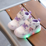 LED-valgustid Spordijalatsid t&uuml;drukutele Lastele Moodsad pehmed vabaajajalatsid lastele 21 roosa