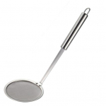 &Otilde;lifiltri lusikas roostevabast terasest kiiresti filtreeriv niiskust eemaldav ergonoomiline disain koos rippuva auguga kuumakindla &auml;ravoolukulbiga 10cm B