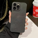 Luksuslik tipptasemel teksa&uuml;mbris iPhone 15 14 13 12 11 Pro Max k&otilde;ikeh&otilde;lmav kukkumiskaitse kate iPhone 15 Pro Max must