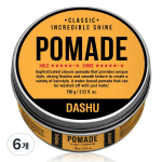 Dashu Classic Incredible Shine Pomade, 100g, 6 pieces, Korea best mens hair products orange