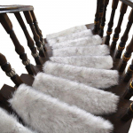 Trepimatt, liimivaba, isekleepuv trepimatt, astmevaip, t&auml;ispuidust p&ouml;&ouml;rlev &uuml;hiselamu voodijalapedaal, pehme p&otilde;randamatt 24*65cm