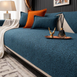 Diivanipadi Kerge luksuslik kaasaegne Four Seasons universaalne libisemiskindel diivanikatte kate Lihtne istmepadja katteriie 70*70cm sinine