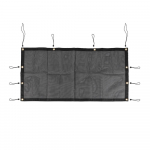 Auto pagasiruumi p&auml;ikesevari v&otilde;rgust p&auml;ikesekaitsekate Jeep Wrangleri TJ/JK/JL 4-ukselise versiooni jaoks, BJ40L/BJ40 Plus v&auml;listarvikud, UV-kaitse must