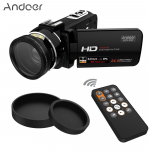 Andoer HDV-Z20 kaasaskantav 1080P Full HD digitaalne videokaamera koos 37 mm 0,45* lainurkobjektiiviga Max 24