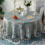 Euroopa luksuslik tuttidega laudlina &uuml;mmargune 150 cm 180 cm vintage žakaarst ristk&uuml;likukujuline ruudukujuline s&ouml;&ouml;gilaua kate peokaunistus 90x90cm-Square