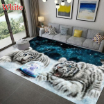 Leopard Tiger Lion Cat libisemiskindlad vaibad Suured mativaibad elutuppa Mugavad vaibad Pehme p&otilde;randamati vaibad magamistoas 120x160cm